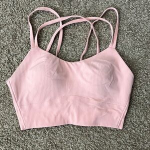 Like a Cloud Ribbed Longline Bra